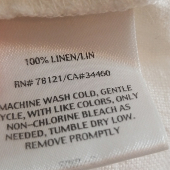 Breezy wide leg linen pants - Picture 4 of 4